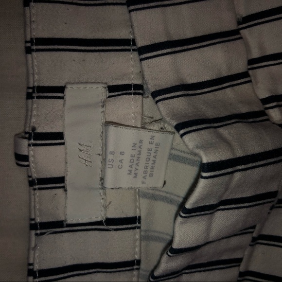 White striped pants - Picture 2 of 3